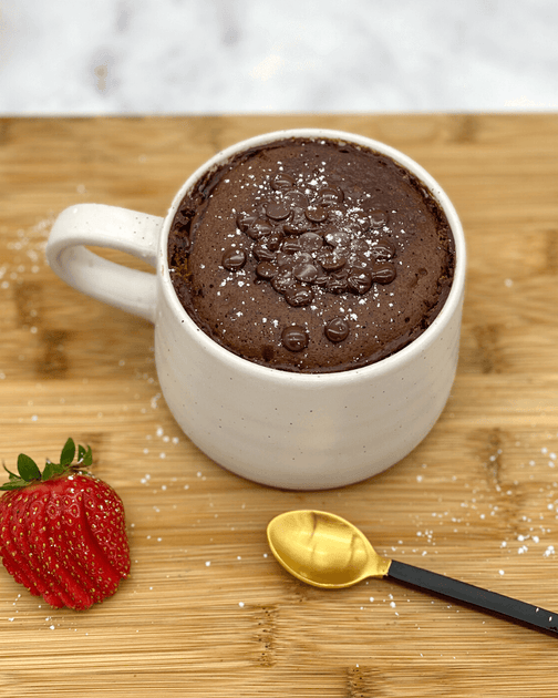 CHOCOLATE & HAZELNUT PROTEIN MUG CAKE – Just Blends