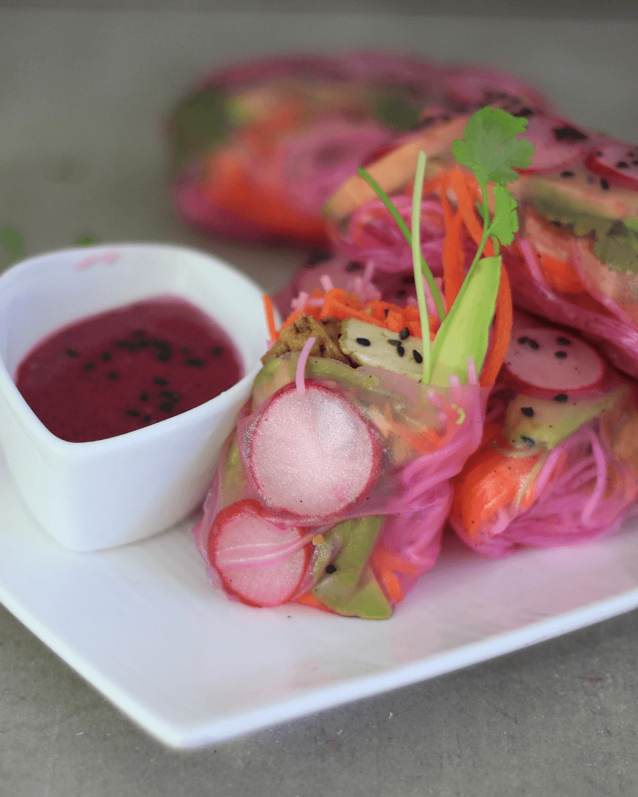PINK RICEPAPER ROLLS – Just Blends